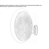 Wall lamp made of die-cast aluminum Borlu