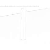 LED mirror lamp made of glass and aluminum Juist