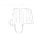 Wall lamp Taut