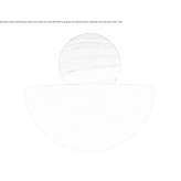 Lampa ścienna z dmuchanego szkła Proszkow