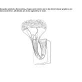 Crystal LED wall lamp Zillmere