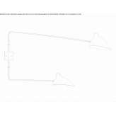 Regulowany metalowy kinkiet Sigayevo