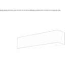 Metal LED wall lamp Ghemme