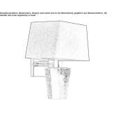 Crystal wall lamp Change