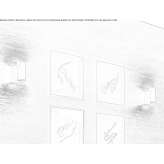 Plaster wall lamp Kaarina