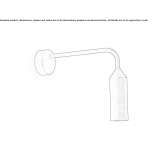 Aluminum LED outdoor wall lamp Chepes