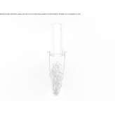 Brass and glass wall lamp Calto