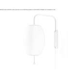 Polymer wall lamp Livadhja