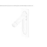 Adjustable aluminum LED reading lamp Maderat
