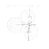 Crystal LED wall lamp Ukmerge