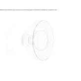 LED wall lamp made of blown glass Acigne