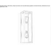 Metal LED wall lamp Ostoros