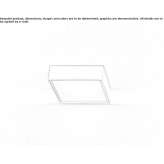 Wall lamp made of glass and metal Melenci