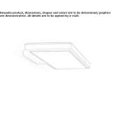 LED wall lamp made of extruded aluminum Gyomro