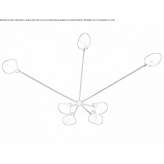 Metal wall lamp Amaroni