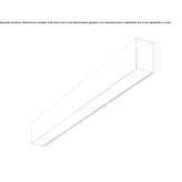 Wall lamp in extruded aluminum Varago