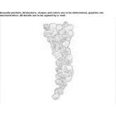 Lampa ścienna LED wykonana ręcznie z brązu Dorum