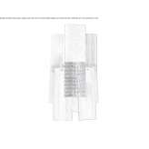 Murano glass wall lamp Wolomin