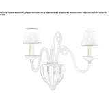 Porcelain wall lamp Lalas