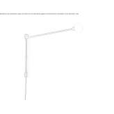 Adjustable aluminum wall lamp Tapalpa