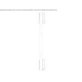 Powder-coated aluminum wall lamp Gargnano