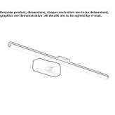 Aluminiowy kinkiet LED Siren
