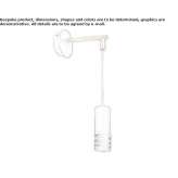Metal LED wall lamp Mecitozu