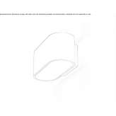 Aluminum LED wall lamp Balcombe