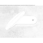 Powder-coated LED aluminum wall lamp Ottensen