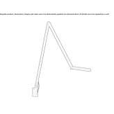 Adjustable aluminum LED wall lamp Genc