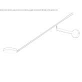 Adjustable aluminum LED reading lamp Arani