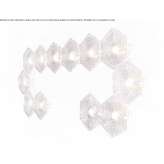 LED wall lamp made of glass Leninsk