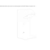 Adjustable aluminum LED wall lamp with USB port Singa