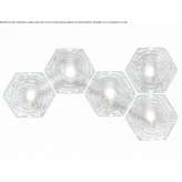 LED wall lamp made of glass Leninsk
