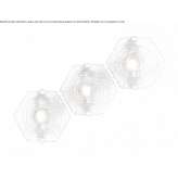 LED wall lamp made of glass Leninsk