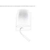 Cotton wall lamp with a swing arm Verseni