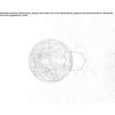 Wall lamp made of glass and aluminum Sardara