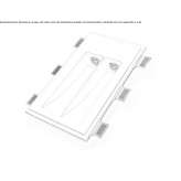 Wpuszczana lampa ścienna LED Cristaly® Nebo