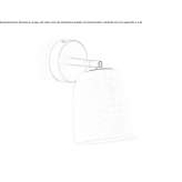 Adjustable ceramic wall lamp Yakhroma