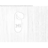 LED wall lamp made of metal and glass Perelyub