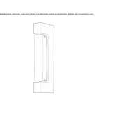 Adjustable wall lamp in extruded aluminum Cobisa