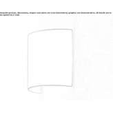 LED wall lamp made of steel and PVC Dajabon