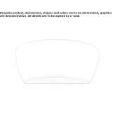 Plaster wall lamp Costana