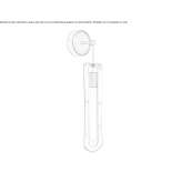 Metal LED wall lamp Assling