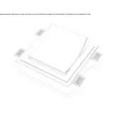 Wpuszczana lampa ścienna LED Cristaly® Elwick