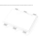 Cristaly® recessed LED wall lamp Alle