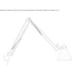 Adjustable LED wall lamp Lesve