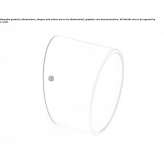 Aluminum LED wall lamp in a modern style Talisman