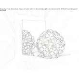 Metal LED wall lamp Forua