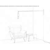Adjustable wall lamp Tanute